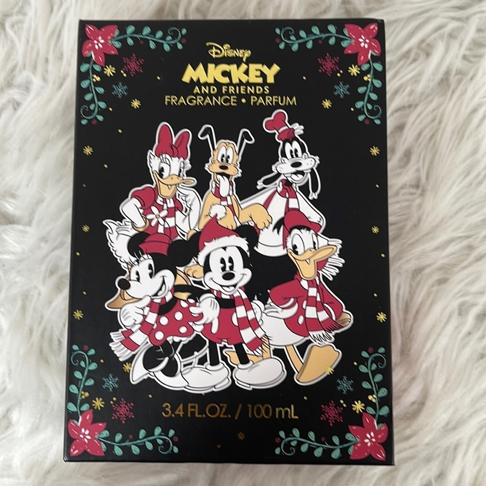 Disney Mickey Mouse & Friends Holiday Fragrance Parfum Perfume 3.4 fl. oz. New - Picture 2 of 7